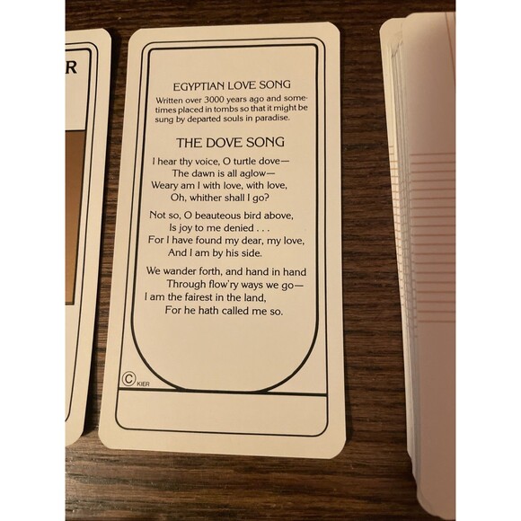 Egipcios Kier Tarot Deck Stuart R. Kaplan Complete 1984 Vintage Egyptian - Picture 6 of 12